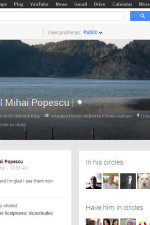 My profile on Google Plus