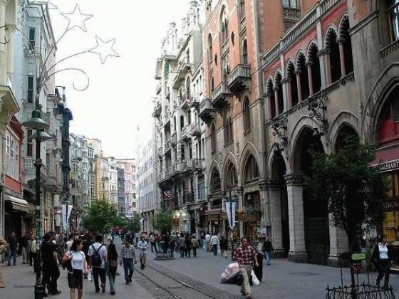 Istiklal Caddesi as it is