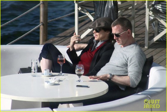 British Actor Daniel Craig and his wife Rachel Weisz 