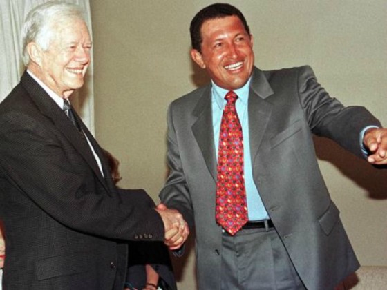 Chavez with Carter