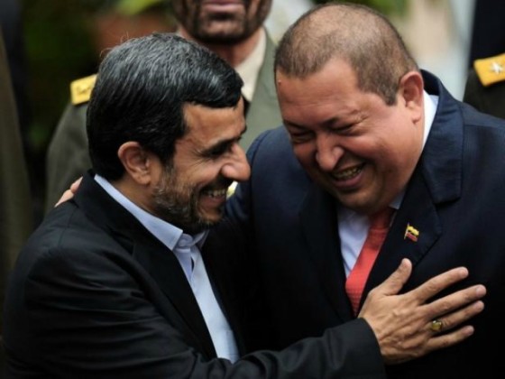 Chavez with Mahmoud Ahmadinejad