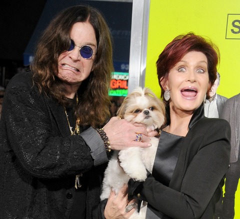 Ozzy and Sharon in Los Angeles in October 2012. Photo by Photo by Gregg DeGuire