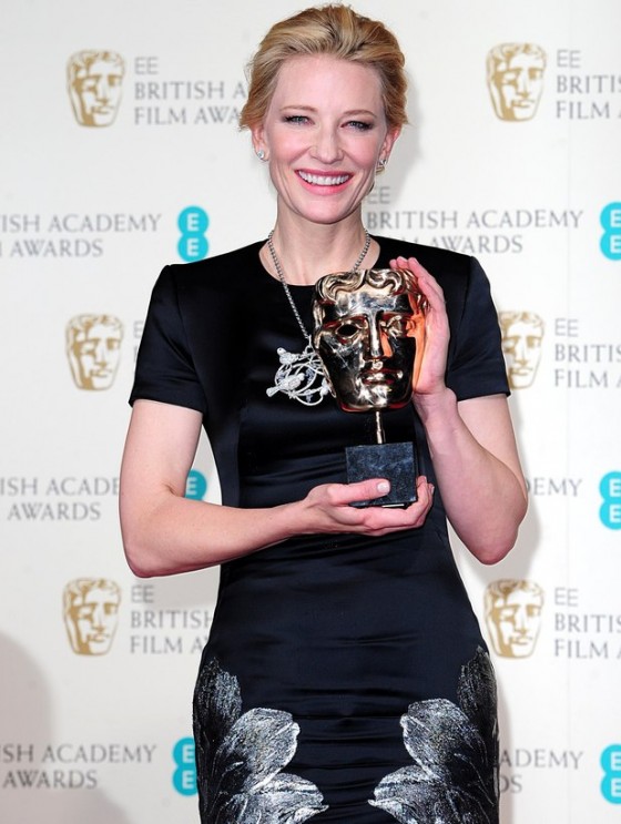 Cate Blanchett at BAFTAs 2014