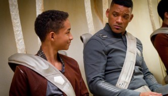Will & Jaden Smith in "After Earth"