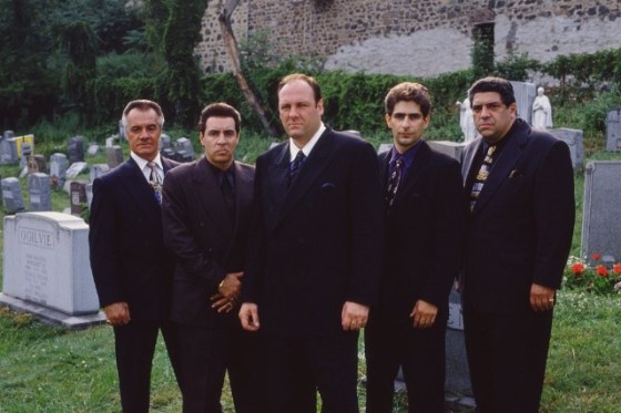 The Sopranos - James Gandolfini, Steven Van Zandt, Michael Imperioli, Tony Sirico, Vincent Pastore