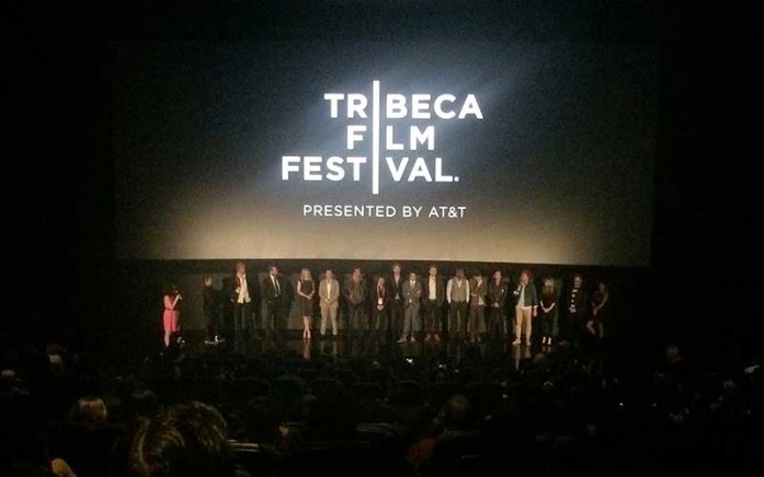 The Shaman's cast and crew at Tribeca Film Festival