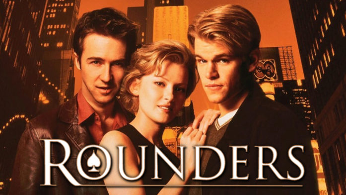 Rounders - poster (Matt Damon, Edward Norton, Gretchen Mol)