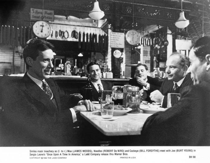 Robert De Niro, James Woods, William Forsythe and Burt Young in Once Upon a Time in America 1984