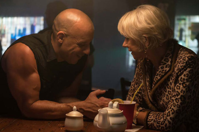 Vin Diesel with the briefly appearance of Helen Mirren