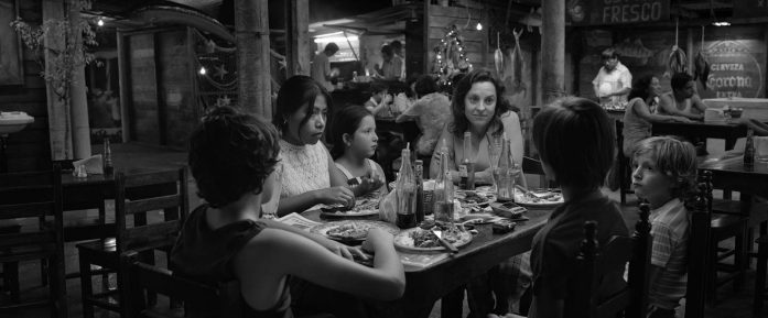 Alfonso Cuaron's Roma - Marina de Tavira, Yalitza Aparicio, and all the kids