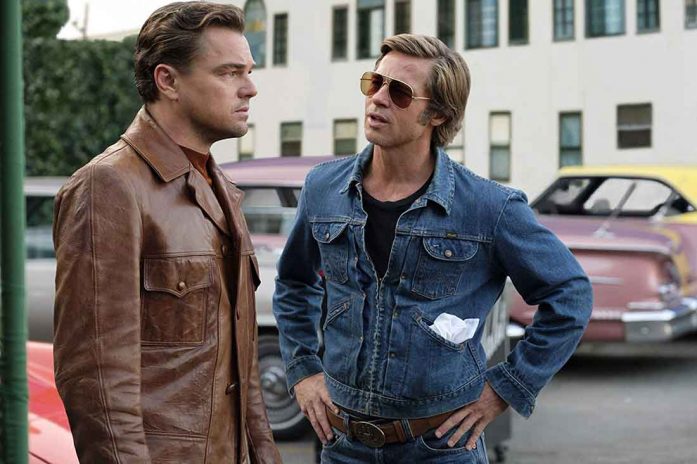 Leonardo DiCaprio and Brad Pitt in Once Upon a Time in Hollywood