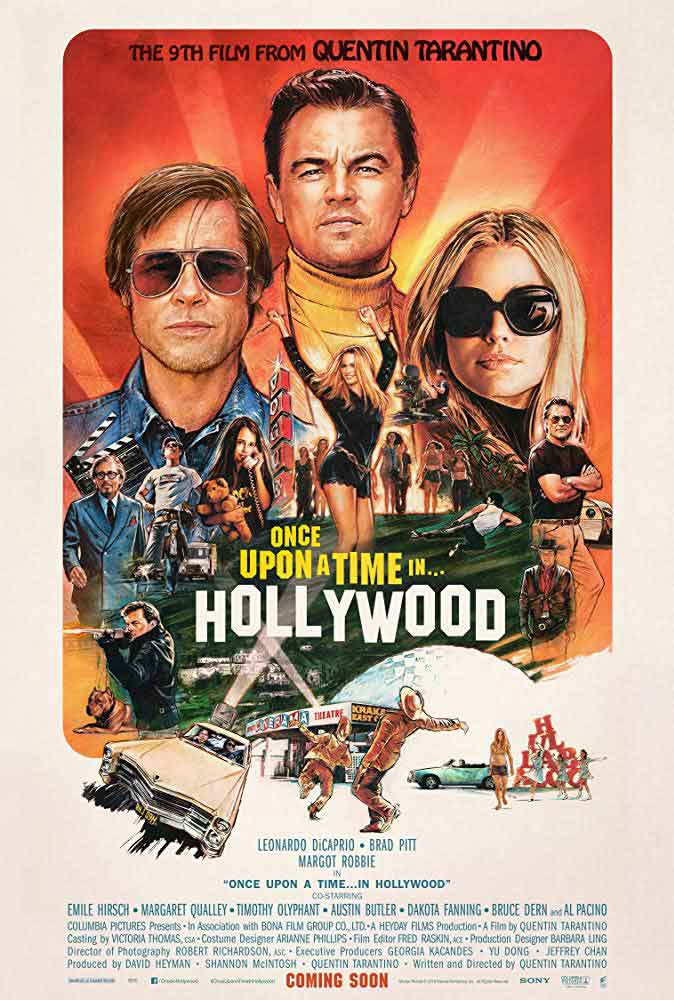 Once Upon a Time in Hollywood - Poster
